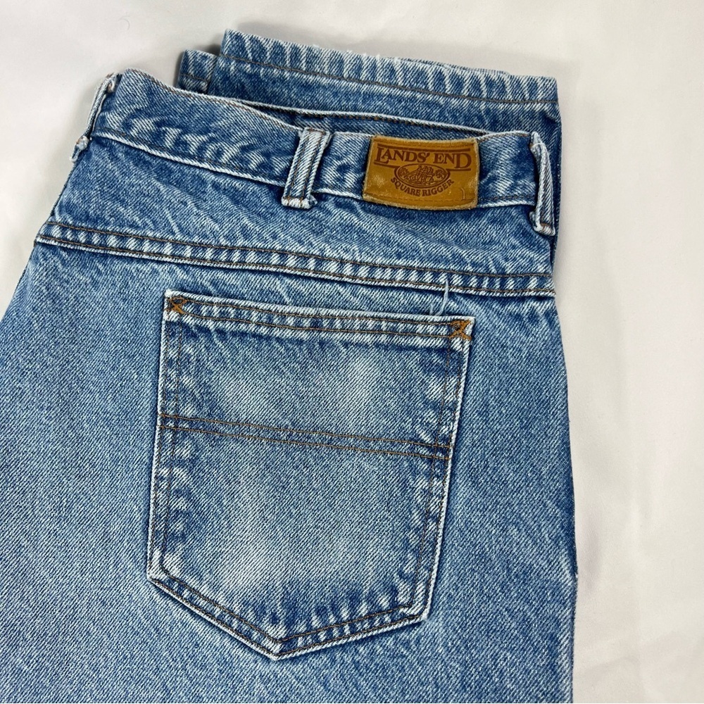 Lands' End Light Blue Denim Jeans